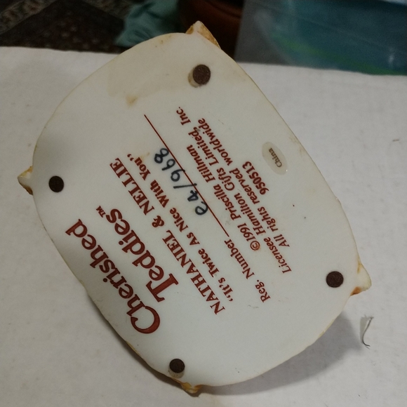 Cherished Teddies - Nathaniel & Nellie "Twice As Nice With You" 1991 - Picture 5 of 8